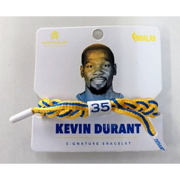 RASTACLAT Jewelry Kevin Durant Gsw Mediumlarge Braided Wristband